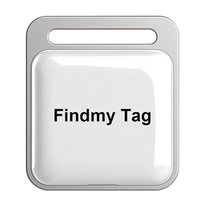 Findmy Tag Square Smart Bluetooth Anti- lost Alarm Locator Tracker(White) - Security by buy2fix | Online Shopping UK | buy2fix