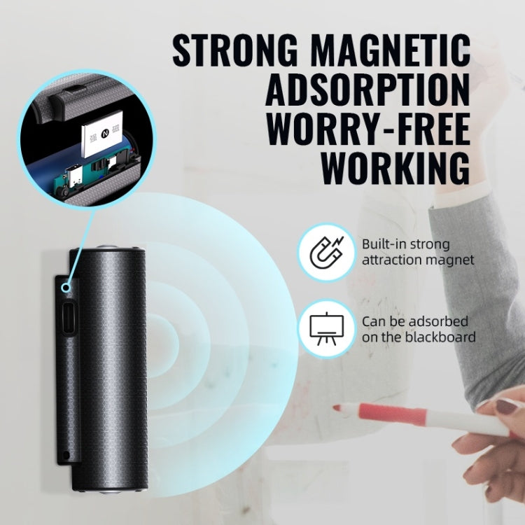 Q76 Smart HD Noise Reduction Voice Control Strong Magnetic Recording Pen, Capacity:4GB(Black) - Security by buy2fix | Online Shopping UK | buy2fix