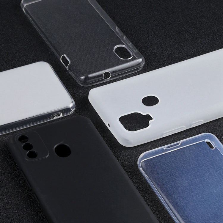 TPU Phone Case For Xiaomi Poco C40(Pudding Black) - Xiaomi Cases by buy2fix | Online Shopping UK | buy2fix