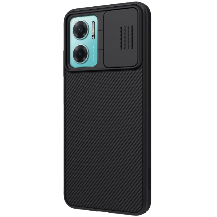 For Xiaomi Redmi Note 11E 5G / Redmi 10 5G NILLKIN Black Mirror Series Camshield PC Phone Case(Black) - Xiaomi Cases by NILLKIN | Online Shopping UK | buy2fix