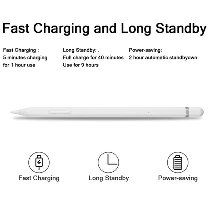 JD50 Bluetooth Active Stylus Pencil with Palm Rejection for iPad After 2018 Version - Stylus Pen by buy2fix | Online Shopping UK | buy2fix