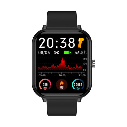 Q9 Pro 1.7 inch TFT HD Screen Smart Watch, Support Body Temperature Monitoring/Heart Rate Monitoring(Black) - Smart Wear by buy2fix | Online Shopping UK | buy2fix