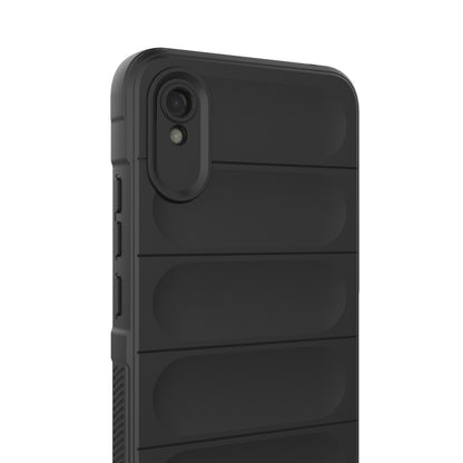 For Xiaomi Redmi 9A Magic Shield TPU + Flannel Phone Case(Purple) - Xiaomi Cases by buy2fix | Online Shopping UK | buy2fix