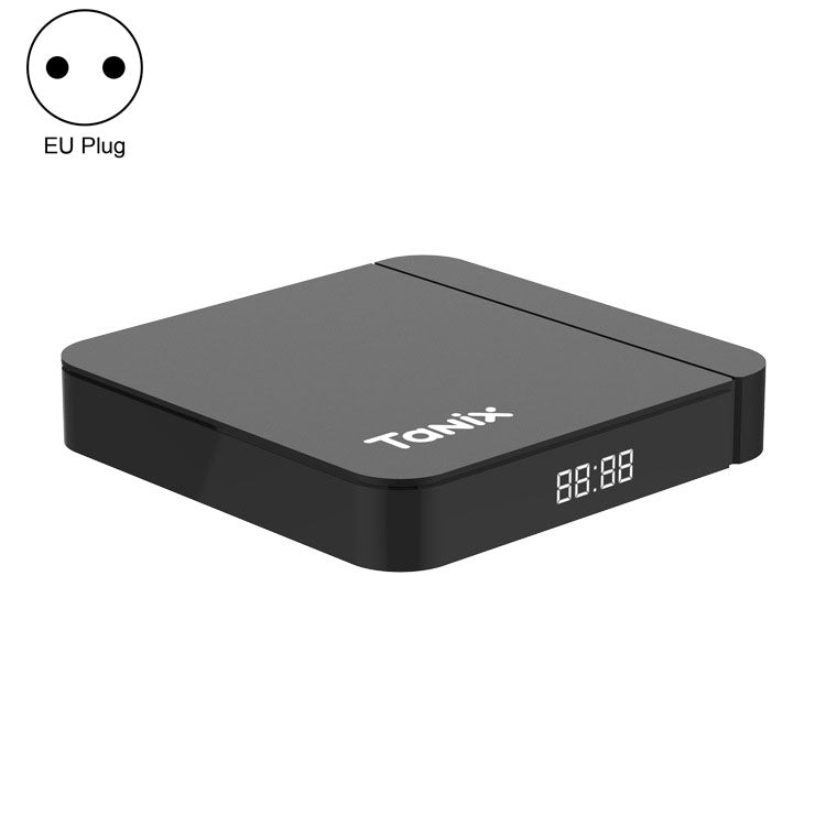 Tanix W2 Amlogic S905 Quad Core Smart TV Set Top Box, RAM:4G+32G With Dual Wifi/BT(EU Plug) - Amlogic S905 by buy2fix | Online Shopping UK | buy2fix