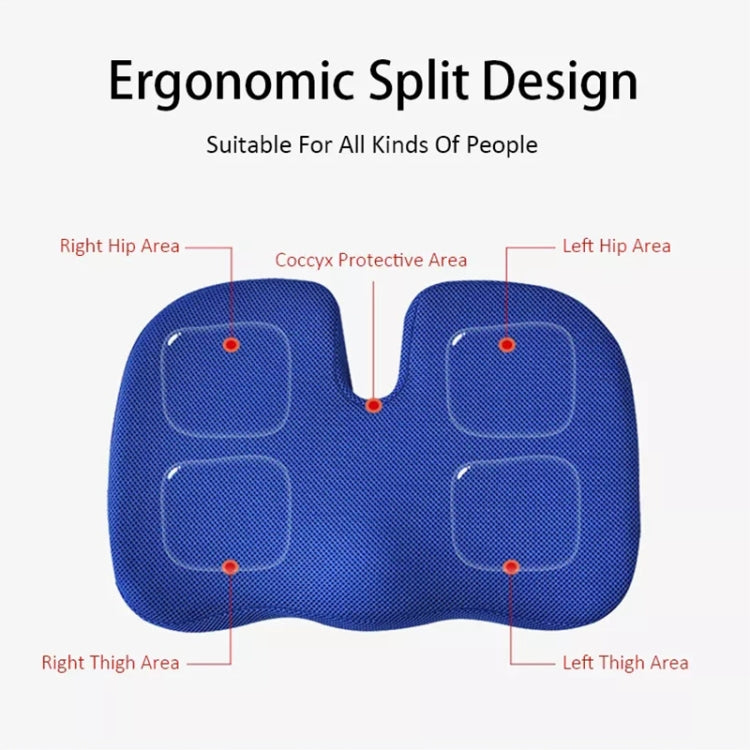Soft U-shaped cushion Ergonomic Seat, Model:Mesh Style(Brown) - Home & Garden by buy2fix | Online Shopping UK | buy2fix