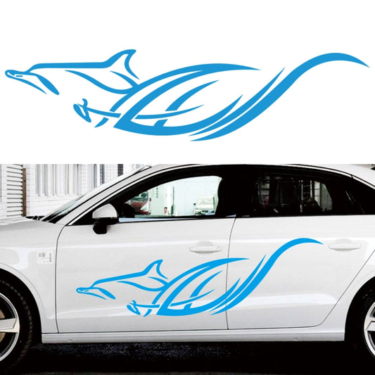 D-905 Animal Pattern Car Modified Decorative Sticker(Blue) - In Car by buy2fix | Online Shopping UK | buy2fix