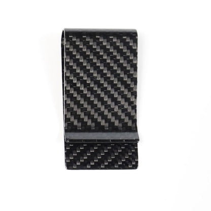 Car Carbon Fiber Card Holder Wallet Credit Card Clip(Polished) - In Car by buy2fix | Online Shopping UK | buy2fix