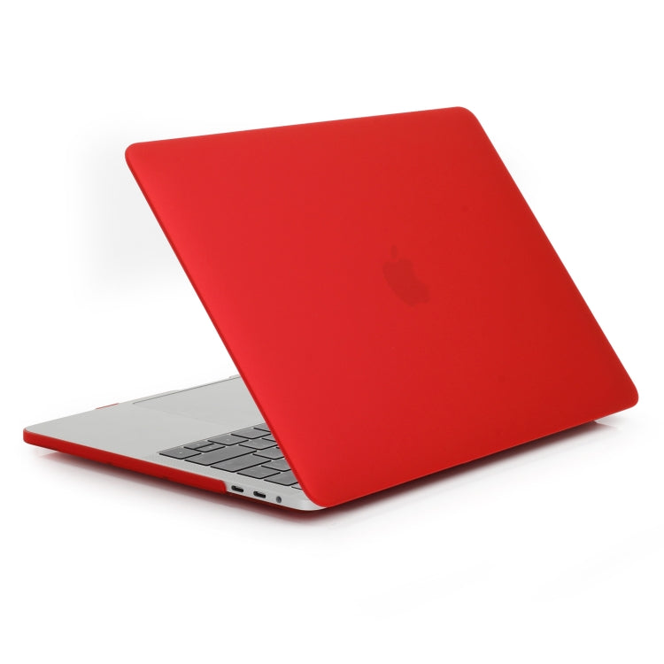 Laptop Matte Style Protective Case For MacBook Pro 13.3 inch A2338 2022(Red) - MacBook Pro Cases by buy2fix | Online Shopping UK | buy2fix