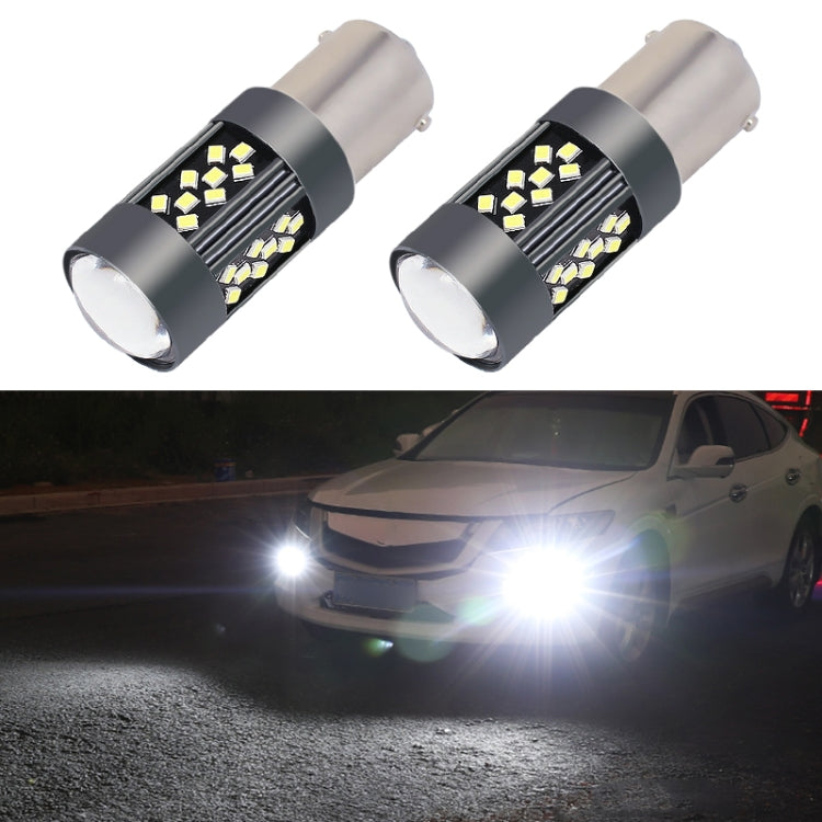 1 Pair 1156 12V 7W Strobe Car LED Fog Light(White Light) - In Car by buy2fix | Online Shopping UK | buy2fix