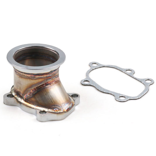 Car Modified 63mm Turbo Down Pipe V-band Adapter with Clamp Flange - In Car by buy2fix | Online Shopping UK | buy2fix