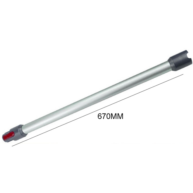 For Dyson V7 / V8 / V10 / V11 Vacuum Cleaner Extension Rod Metal Straight Pipe(Orange) - Consumer Electronics by buy2fix | Online Shopping UK | buy2fix