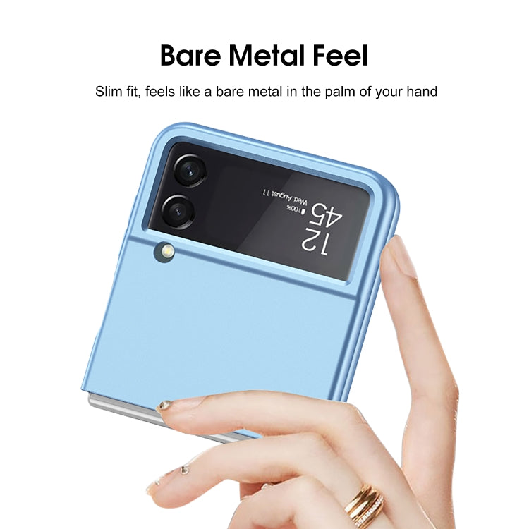 For Samsung Galaxy Z Flip4 GKK Ultra-thin Full Coverage Phone Case(Blue) - Galaxy Z Flip4 5G Cases by GKK | Online Shopping UK | buy2fix