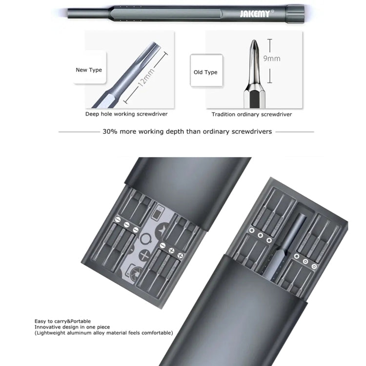 JAKEMY JM-8169 49 in 1 Professional Precision Pocket Portable DIY  Magnetic Screwdriver - Repair & Spare Parts by JAKEMY | Online Shopping UK | buy2fix