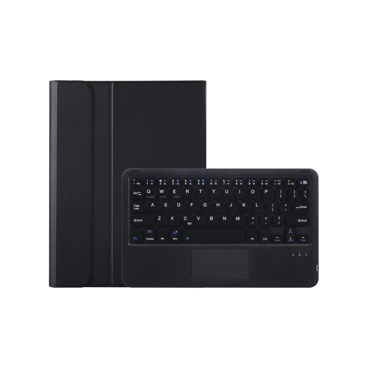 AM18-A Bluetooth Keyboard Leather Case with Touchpad For Lenovo XiaoXin Pad Pro 2022 11.2 inch(Black) - Lenovo Keyboard by buy2fix | Online Shopping UK | buy2fix