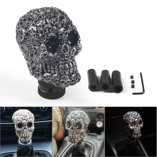 Car Skull Manual Shift Lever Gear Head(Black) - In Car by buy2fix | Online Shopping UK | buy2fix