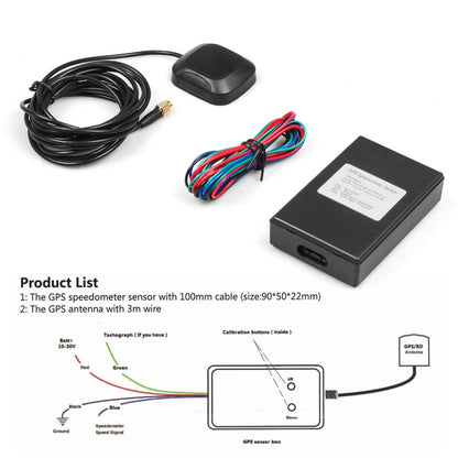 Car Retrofit GPS Speedometer Sensor Antenna Signal Kit - In Car by buy2fix | Online Shopping UK | buy2fix
