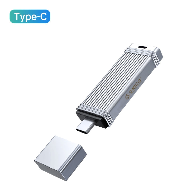 ORICO 32GB Type-C USB3.2 Gen1 USB Flash Drive, Read 260MB/s, Write 50MB/s (Silver) - USB Flash Drives by ORICO | Online Shopping UK | buy2fix