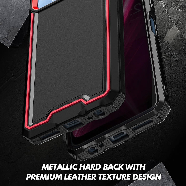 For T-Mobile Revvl 6 5G Armour Two-color TPU + PC Phone Case(Black) - More Brand by buy2fix | Online Shopping UK | buy2fix