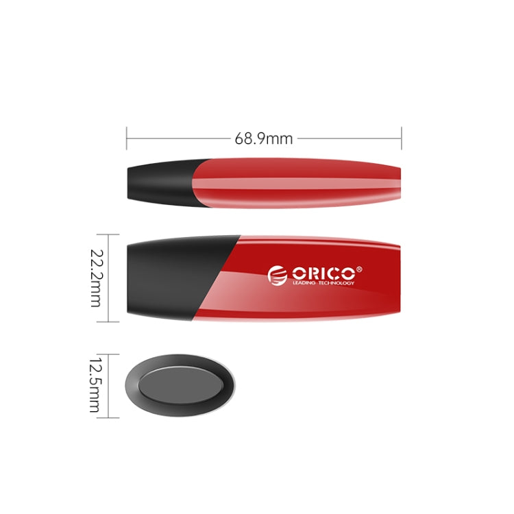ORICO UFS Flash Drive, Read: 450MB/s, Write: 350MB/s, Memory:256GB, Port:USB-A(Red) - USB Flash Drives by ORICO | Online Shopping UK | buy2fix
