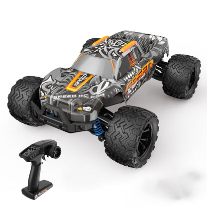 9000E 1:14 Full Scale Remote Control 4WD High Speed Car(Graffiti Black) - RC Cars by buy2fix | Online Shopping UK | buy2fix