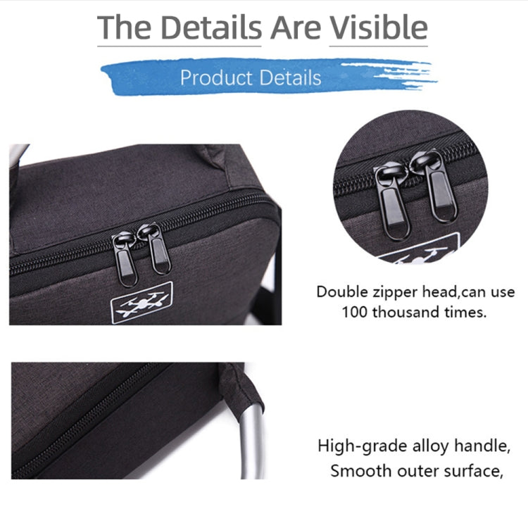 For DJI Mini SE Shockproof Single Shoulder Storage Carrying Case Box Bag, Size: 31 x 23 x 11cm(Black + Black Liner) - DJI & GoPro Accessories by buy2fix | Online Shopping UK | buy2fix