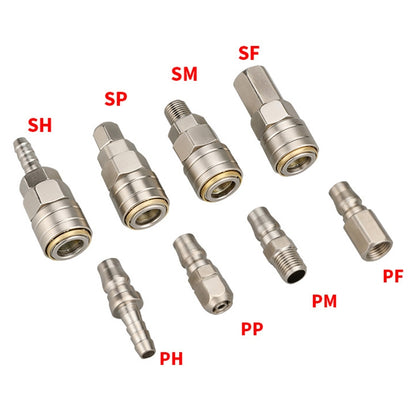 LAIZE SF-30 10pcs C-type Self-lock Pneumatic Quick Fitting Connector -  by LAIZE | Online Shopping UK | buy2fix