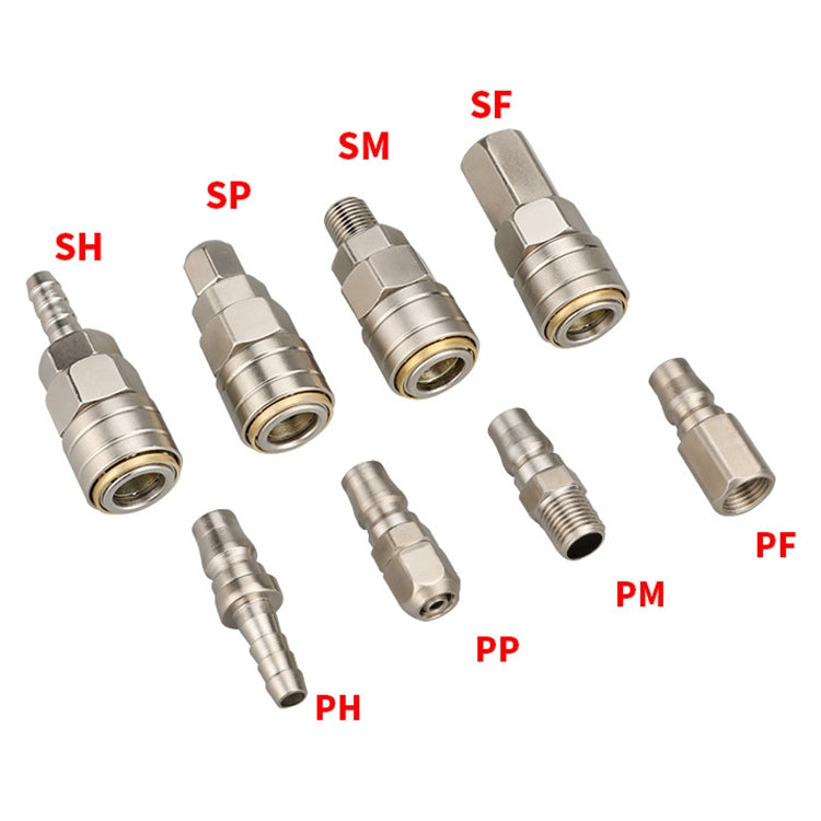 LAIZE SF-40 10pcs C-type Self-lock Pneumatic Quick Fitting Connector -  by LAIZE | Online Shopping UK | buy2fix