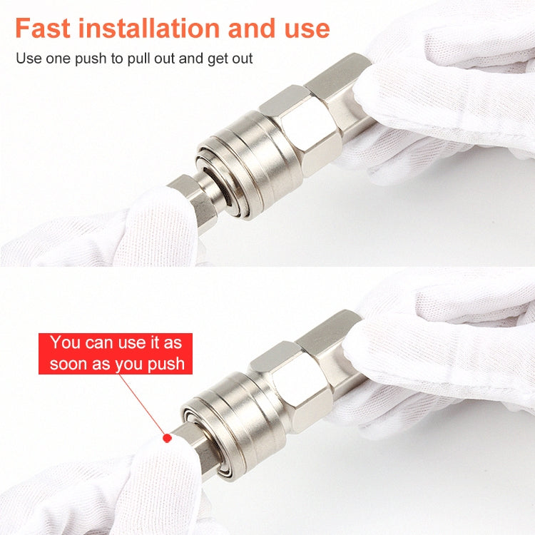 LAIZE SP+PP-30 10pcs C-type Self-lock Pneumatic Quick Fitting Connector -  by LAIZE | Online Shopping UK | buy2fix