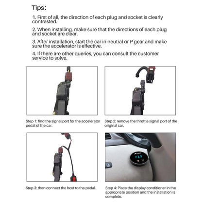 For Toyota Hilux Revo 2016- TROS CK Car Potent Booster Electronic Throttle Controller - In Car by buy2fix | Online Shopping UK | buy2fix