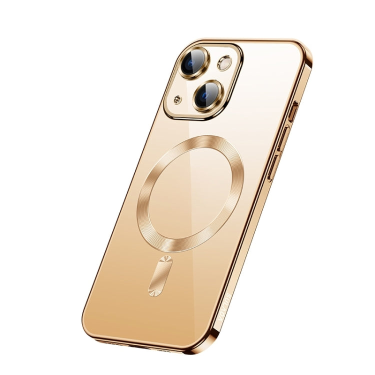 For iPhone 13 SULADA Plating TPU Shockproof Phone Soft Case(Gold) - iPhone 13 Cases by SULADA | Online Shopping UK | buy2fix