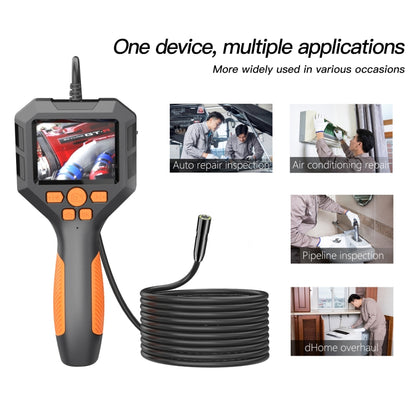 8mm P10 2.8 inch HD Handheld Endoscope with LCD Screen, Length:5m -  by buy2fix | Online Shopping UK | buy2fix