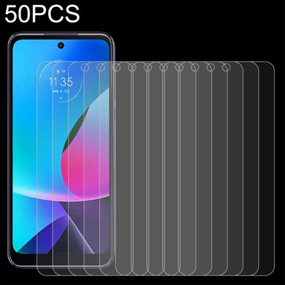 For Motorola Moto G Play 2023 50pcs 0.26mm 9H 2.5D Tempered Glass Film - Motorola Tempered Glass by buy2fix | Online Shopping UK | buy2fix