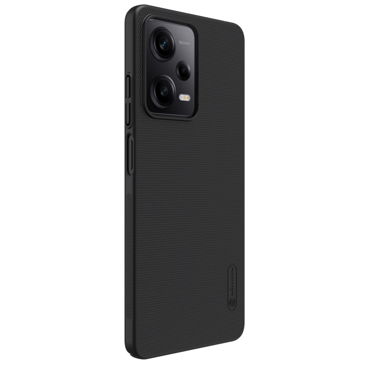 For Xiaomi Redmi Note 12 Pro 5G China NILLKIN Frosted PC Phone Case(Black) - Note 12 Pro Cases by NILLKIN | Online Shopping UK | buy2fix