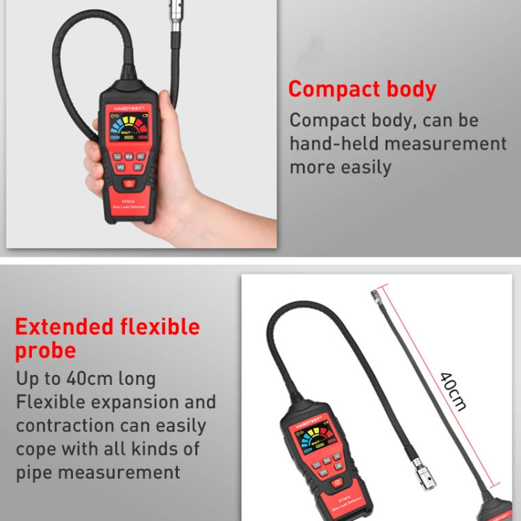 HABOTESA HT601A Combustible Gas Detector Thousand Battery Model without Numerical Display - Consumer Electronics by buy2fix | Online Shopping UK | buy2fix