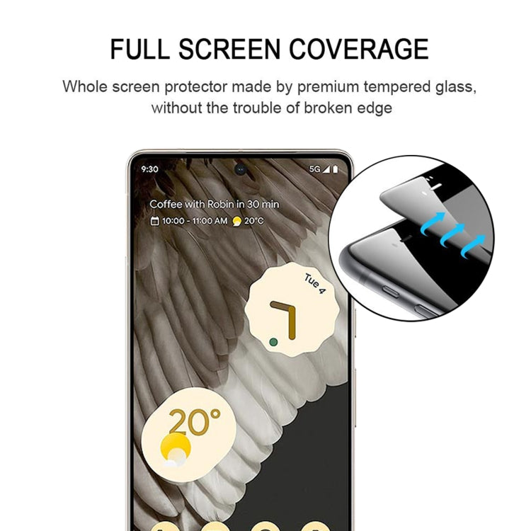 For Google Pixel 7 Pro 25pcs 3D Curved Edge Full Screen Tempered Glass Film - Google Tempered Glass by buy2fix | Online Shopping UK | buy2fix