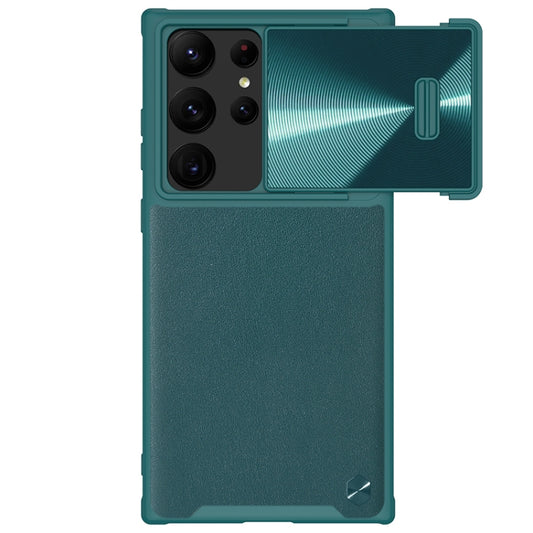 For Samsung Galaxy S23 Ultra 5G NILLKIN PC + TPU Phone Case(Green) - Galaxy S23 Ultra 5G Cases by NILLKIN | Online Shopping UK | buy2fix