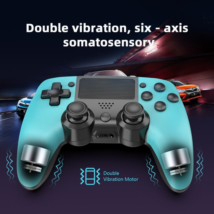 298 Bluetooth 5.0 Wireless Game Controller for PS4 / PC / Android(Blue) - Gamepads by buy2fix | Online Shopping UK | buy2fix