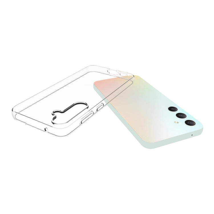 For Samsung Galaxy S23 FE 5G Waterproof Texture TPU Phone Case(Transparent) - Galaxy S23 FE 5G Cases by buy2fix | Online Shopping UK | buy2fix