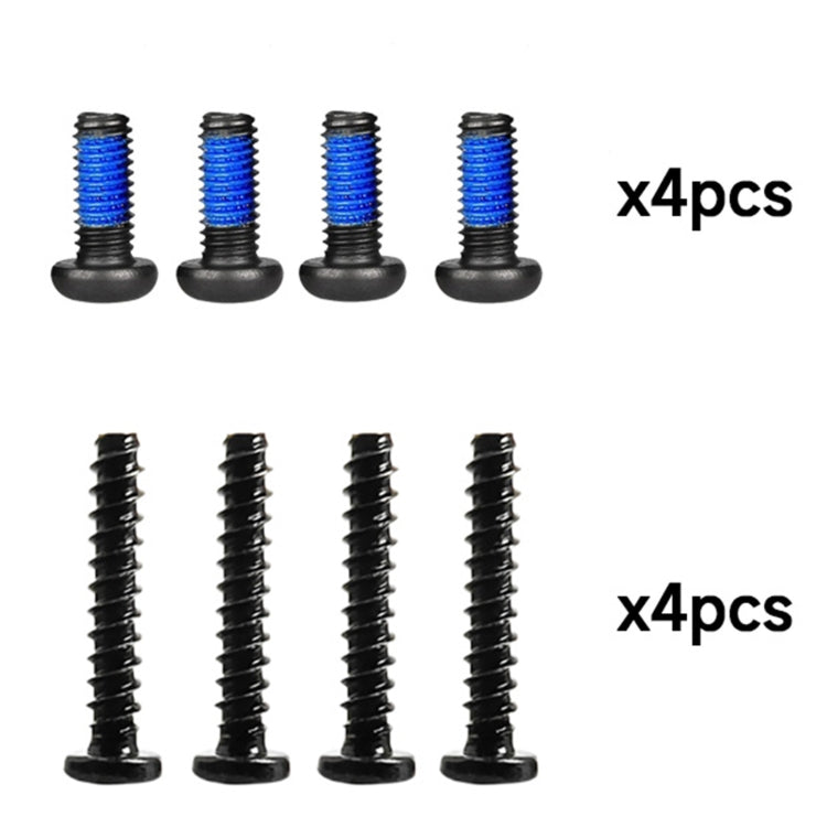 8 in 1 Steam Deck Back Cover Screw Set - Repair & Spare Parts by buy2fix | Online Shopping UK | buy2fix