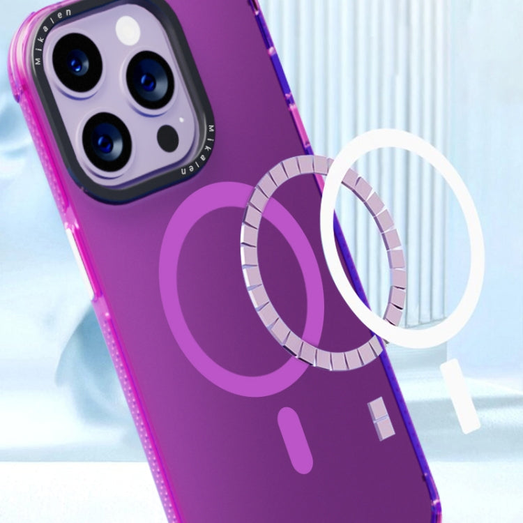 For iPhone 13 Acrylic + TPU MagSafe Protective Phone Case(Pink) - iPhone 13 Cases by buy2fix | Online Shopping UK | buy2fix