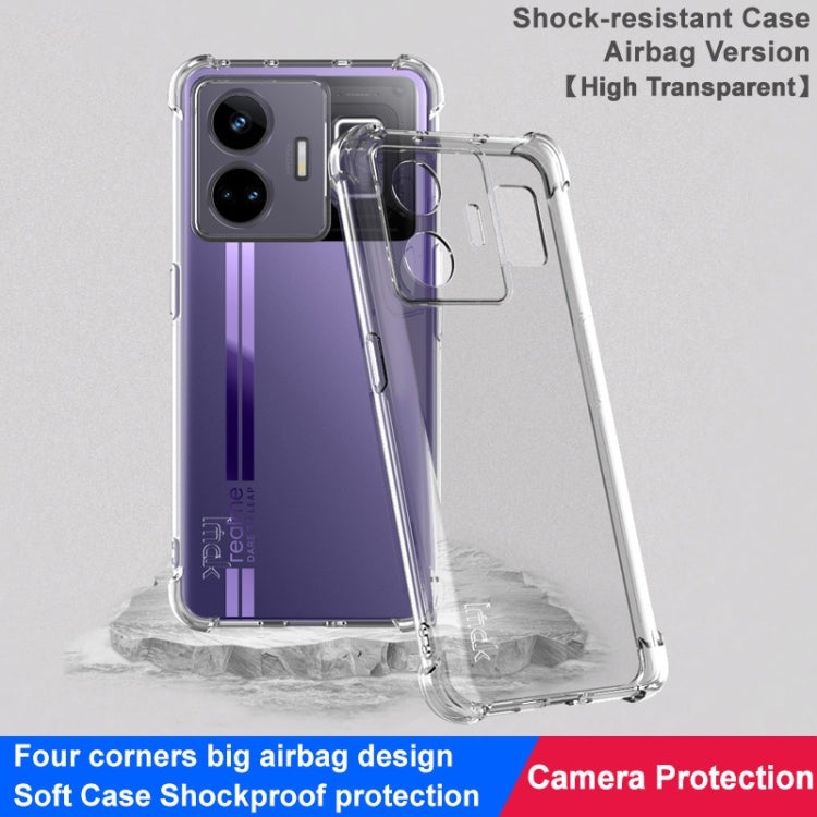 For Realme GT Neo 5 5G / GT3 5G imak Shockproof Airbag TPU Phone Case(Transparent) - Realme Cases by imak | Online Shopping UK | buy2fix