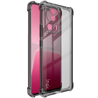 For Xiaomi 13 Lite 5G / Civi 2 5G imak Shockproof Airbag TPU Phone Case(Transparent Black) - 13 Lite Cases by imak | Online Shopping UK | buy2fix