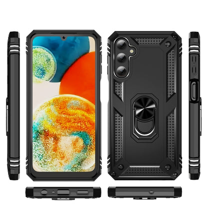 For Samsung Galaxy A24 4G Shockproof TPU + PC Phone Case(Black) - Galaxy Phone Cases by buy2fix | Online Shopping UK | buy2fix