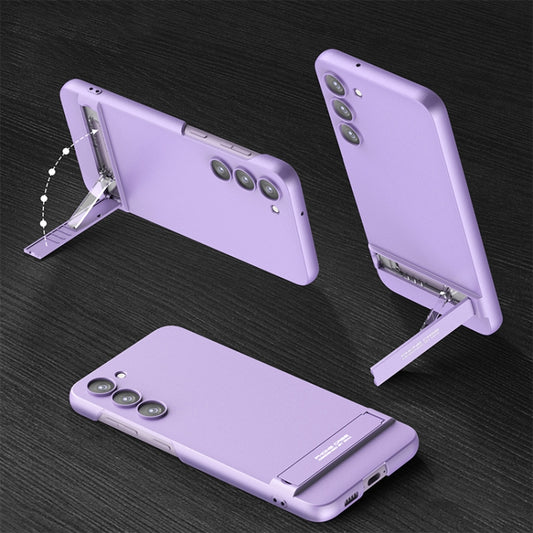 For Samsung Galaxy S23+ 5G GKK Triumph Ultra Thin Full Coverage Phone Case with Stand(Purple) - Galaxy S23+ 5G Cases by GKK | Online Shopping UK | buy2fix