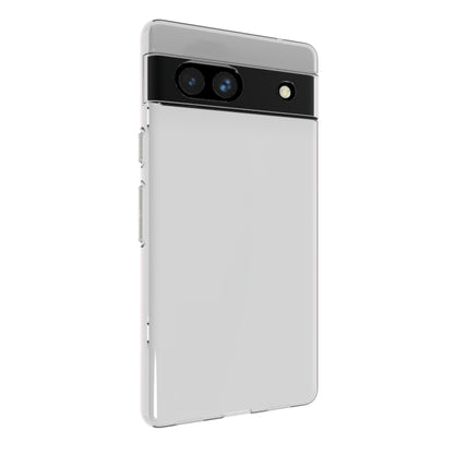For Google Pixel 7a Waterproof Texture TPU Phone Case(Transparent) - Google Cases by buy2fix | Online Shopping UK | buy2fix