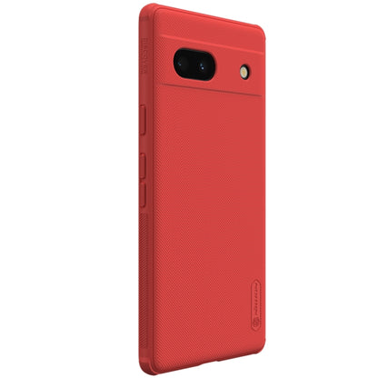 For Google Pixel 7A NILLKIN Frosted Shield Pro PC + TPU Phone Case(Red) - Google Cases by NILLKIN | Online Shopping UK | buy2fix