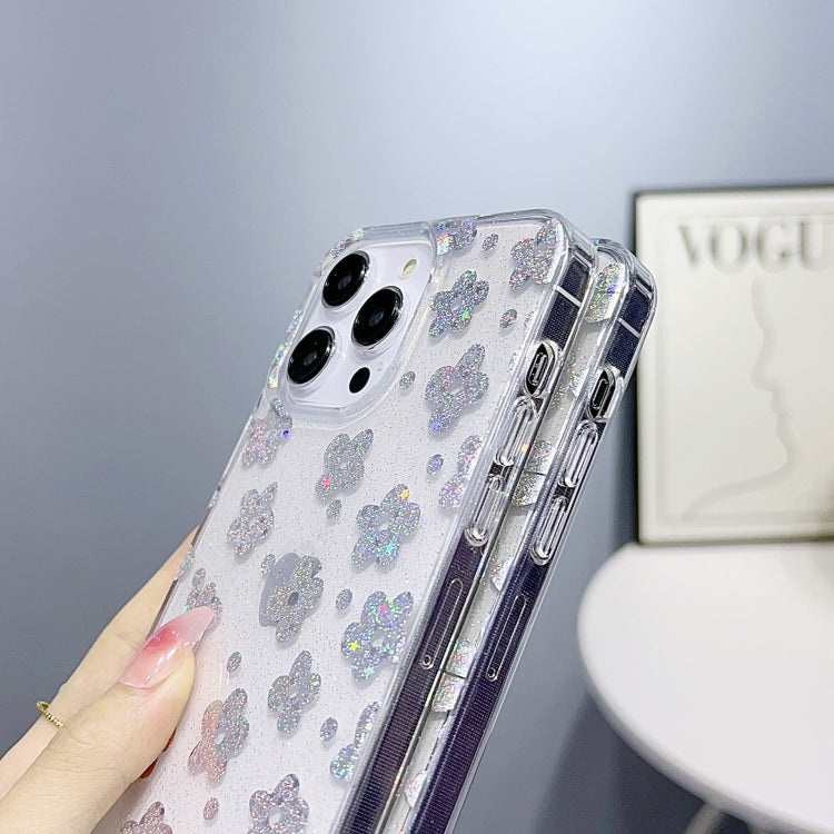 For iPhone 13 Pro Max Little Star Series Glitter Powder TPU Phone Case(Little Rabbit) - iPhone 13 Pro Max Cases by buy2fix | Online Shopping UK | buy2fix