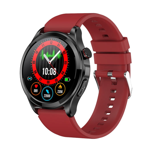 TK22 1.39 inch IP67 Waterproof Silicone Band Smart Watch Supports ECG / Non-invasive Blood Sugar(Red) - Smart Watches by buy2fix | Online Shopping UK | buy2fix