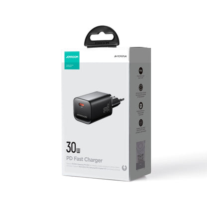 JOYROOM TCF07 30W USB-C / Type-C Fast Charger, Plug:EU Plug(Black) - USB Charger by JOYROOM | Online Shopping UK | buy2fix