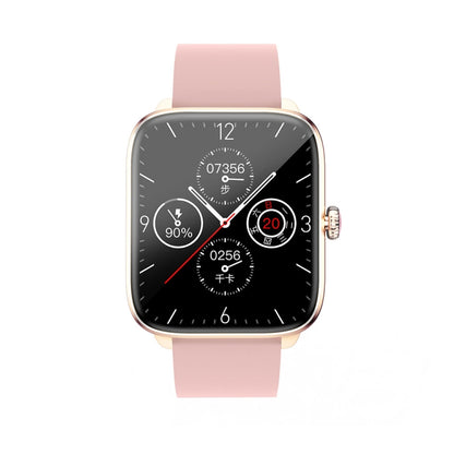 T20 1.96 inch IP67 Waterproof Silicone Band Smart Watch, Supports Dual-mode Bluetooth Call / Heart Rate Monitoring(Pink) - Smart Watches by buy2fix | Online Shopping UK | buy2fix